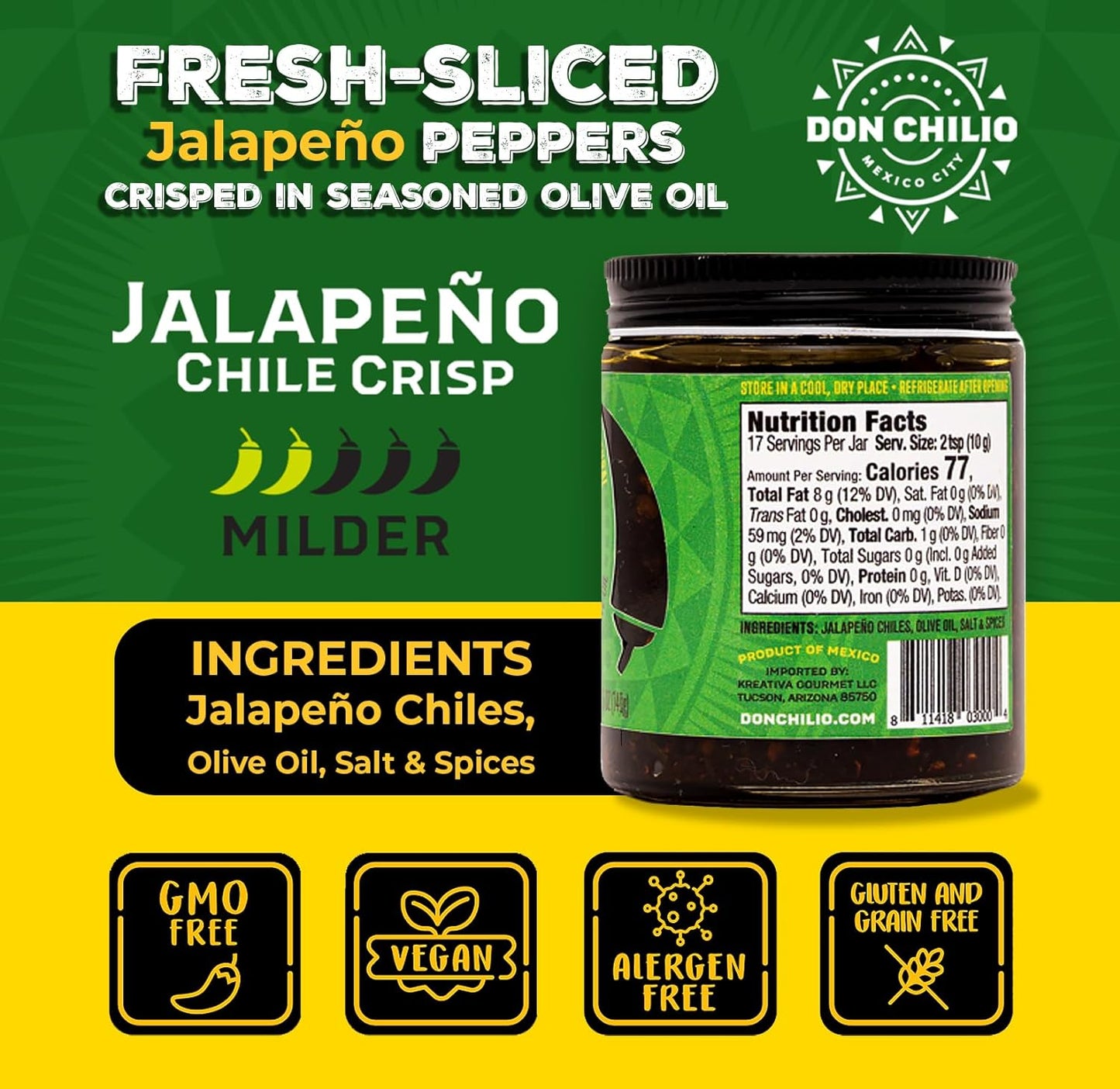 Jalapeño Chile Crisp 2 Pack