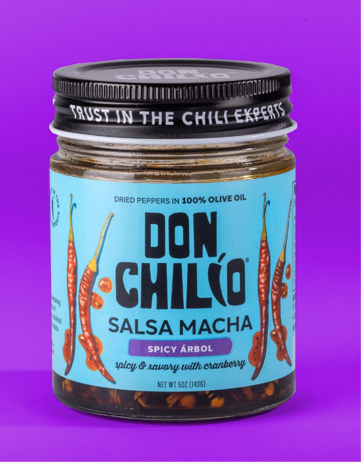 Spicy Árbol Salsa Macha