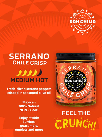 Serrano Chile Crisp - Serrano Chile Crisp